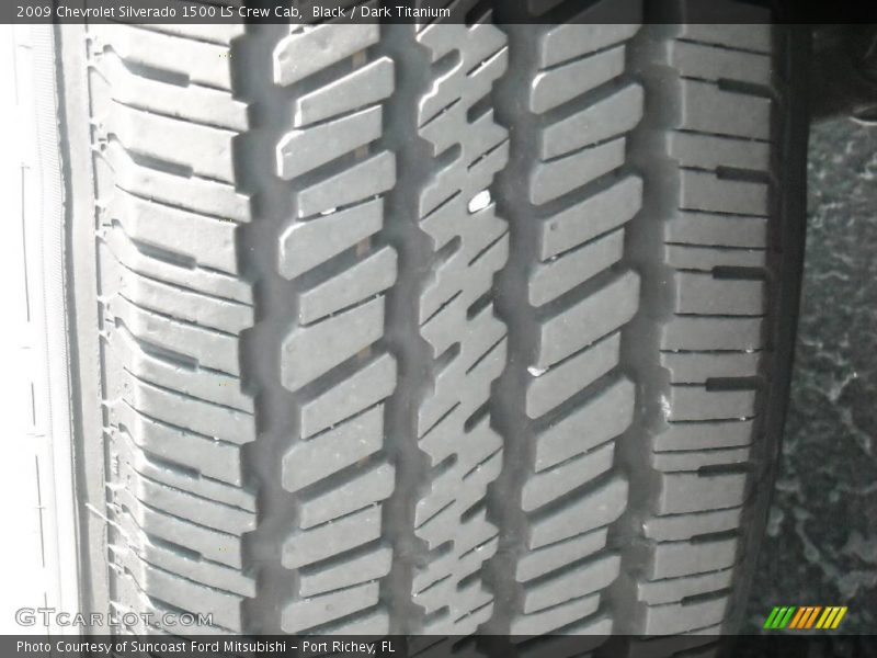 Black / Dark Titanium 2009 Chevrolet Silverado 1500 LS Crew Cab