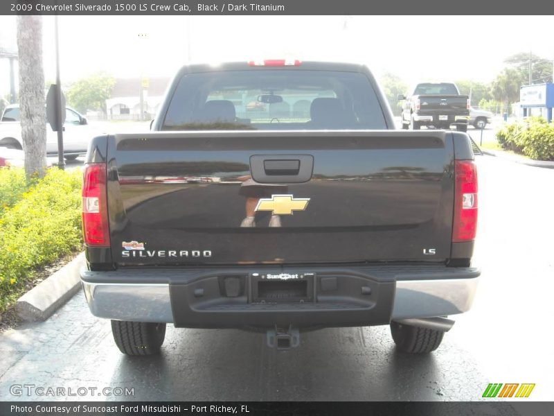Black / Dark Titanium 2009 Chevrolet Silverado 1500 LS Crew Cab