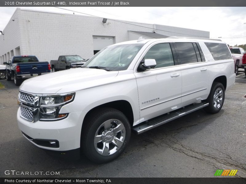 Iridescent Pearl Tricoat / Jet Black 2018 Chevrolet Suburban LT 4WD