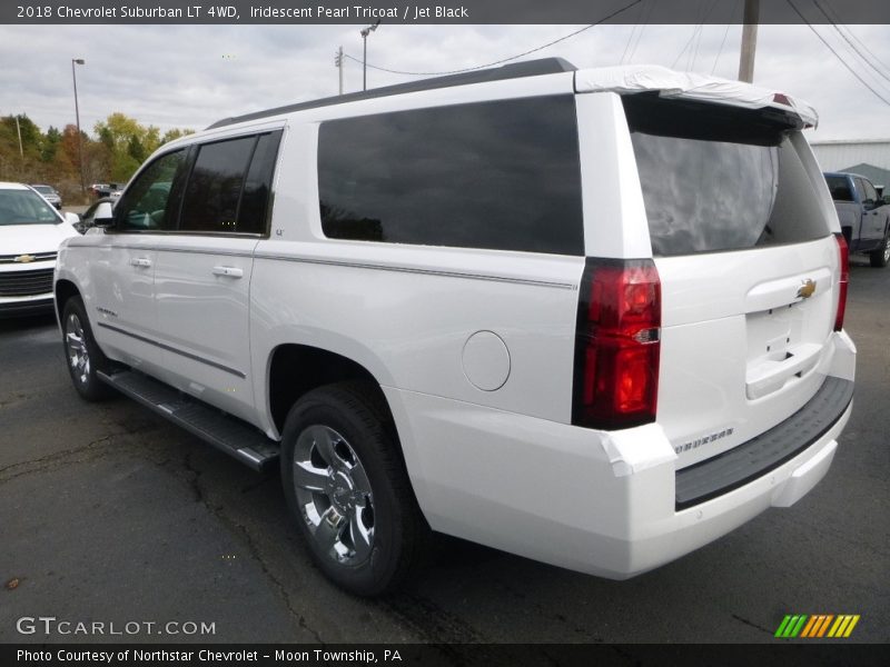 Iridescent Pearl Tricoat / Jet Black 2018 Chevrolet Suburban LT 4WD