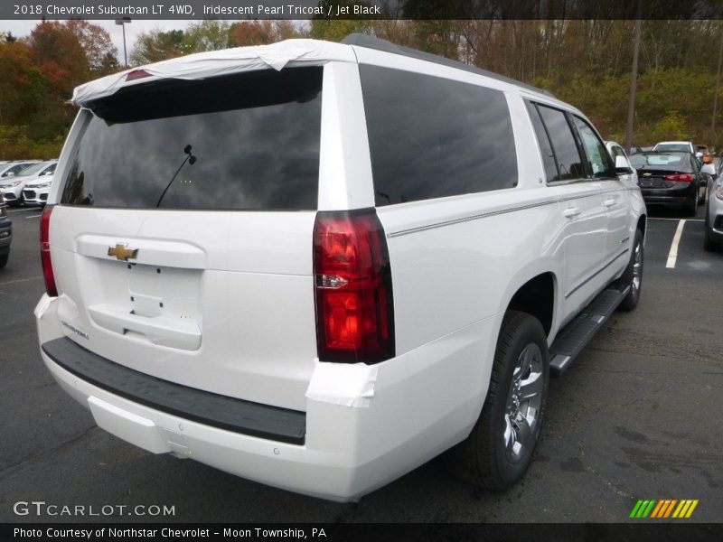Iridescent Pearl Tricoat / Jet Black 2018 Chevrolet Suburban LT 4WD