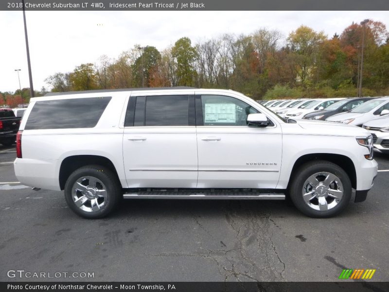 Iridescent Pearl Tricoat / Jet Black 2018 Chevrolet Suburban LT 4WD
