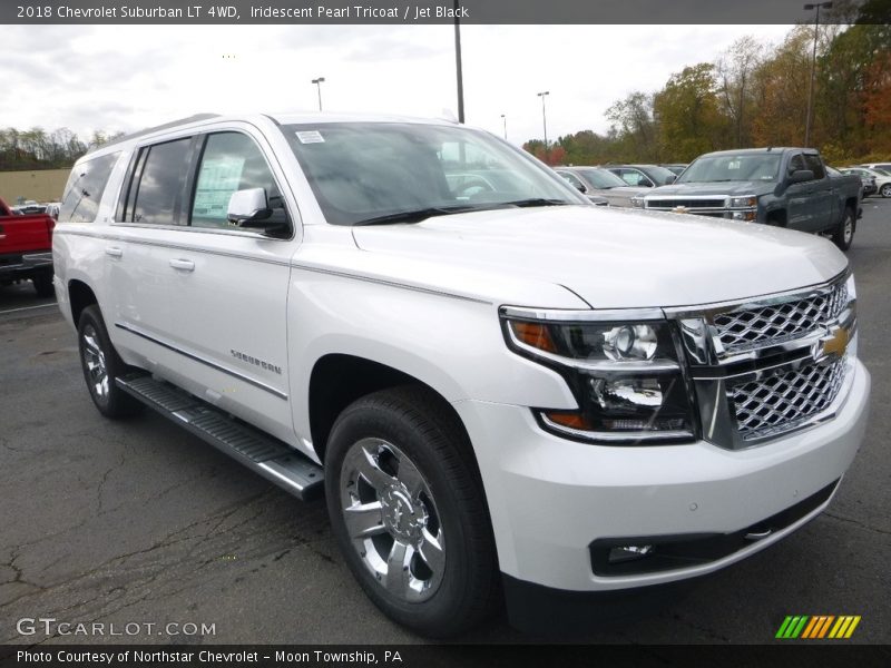 Iridescent Pearl Tricoat / Jet Black 2018 Chevrolet Suburban LT 4WD
