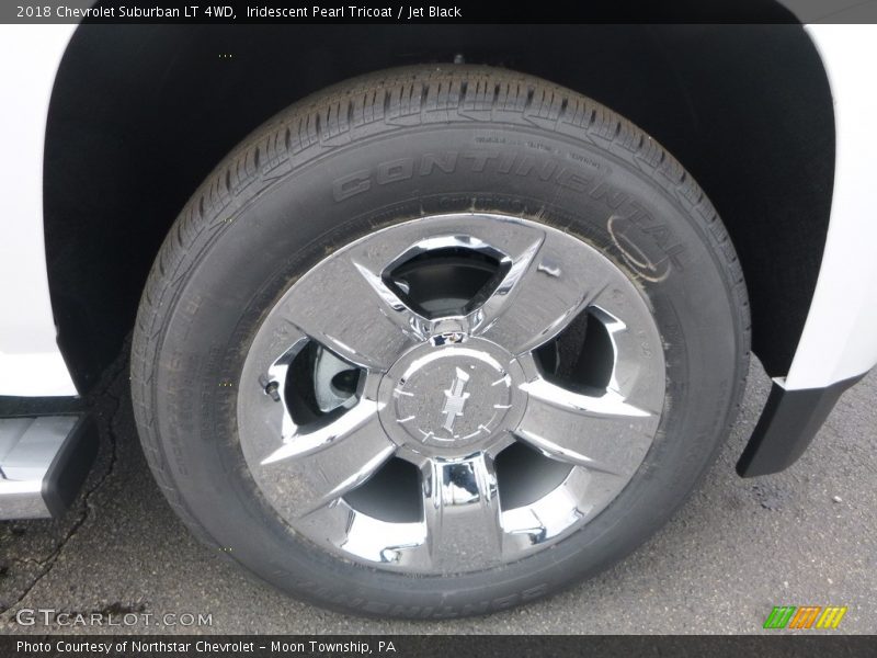 Iridescent Pearl Tricoat / Jet Black 2018 Chevrolet Suburban LT 4WD