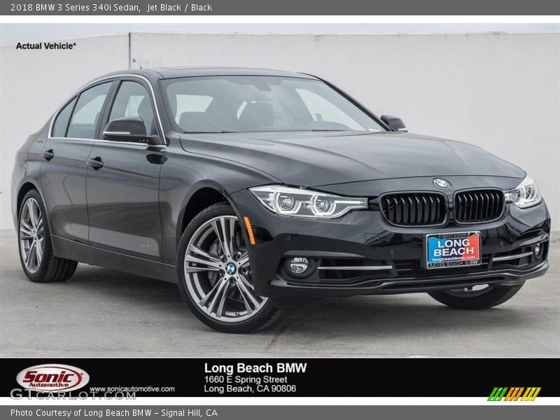 Jet Black / Black 2018 BMW 3 Series 340i Sedan