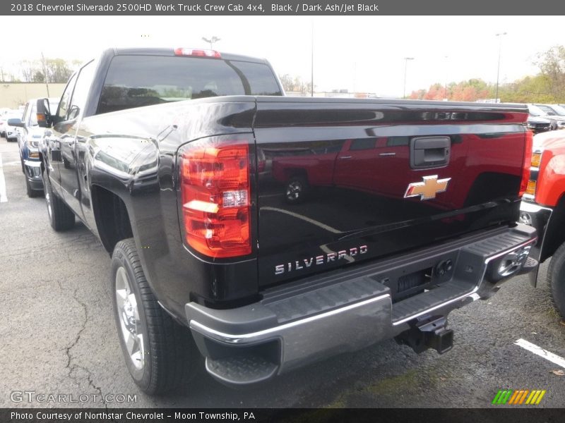 Black / Dark Ash/Jet Black 2018 Chevrolet Silverado 2500HD Work Truck Crew Cab 4x4