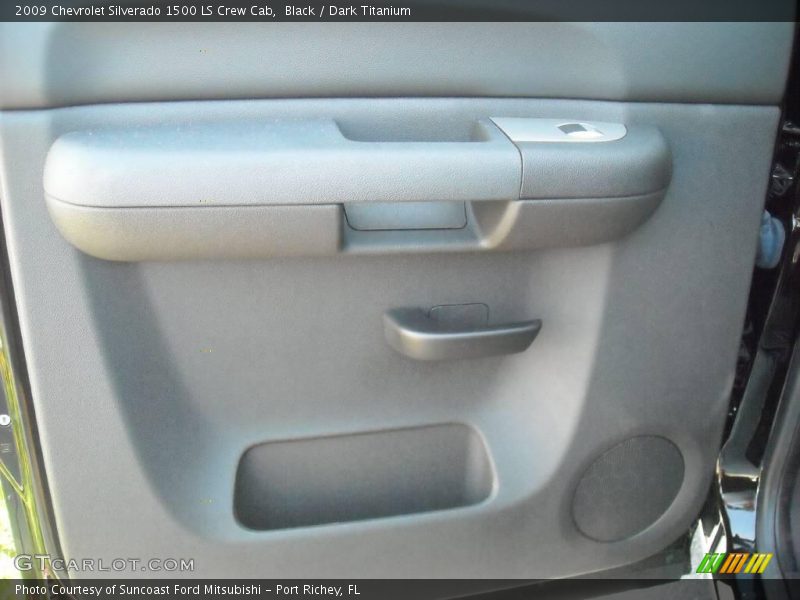 Black / Dark Titanium 2009 Chevrolet Silverado 1500 LS Crew Cab