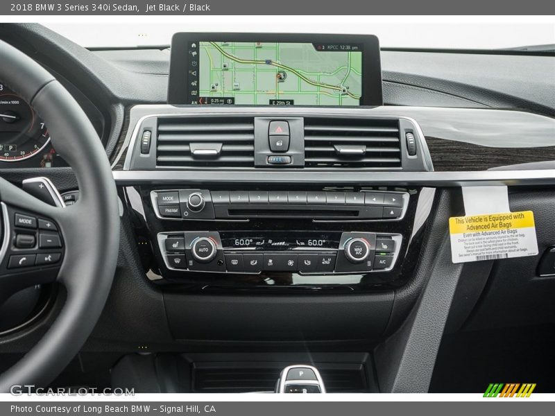 Jet Black / Black 2018 BMW 3 Series 340i Sedan