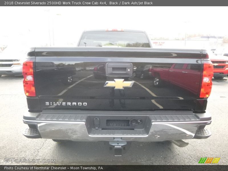 Black / Dark Ash/Jet Black 2018 Chevrolet Silverado 2500HD Work Truck Crew Cab 4x4