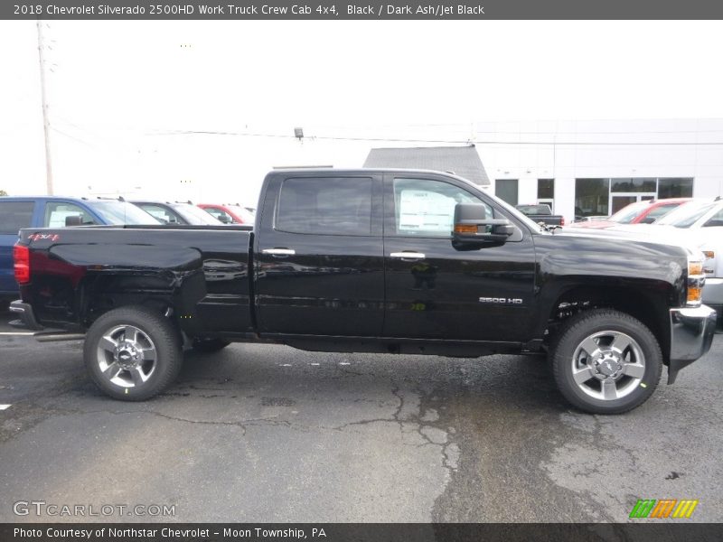 Black / Dark Ash/Jet Black 2018 Chevrolet Silverado 2500HD Work Truck Crew Cab 4x4