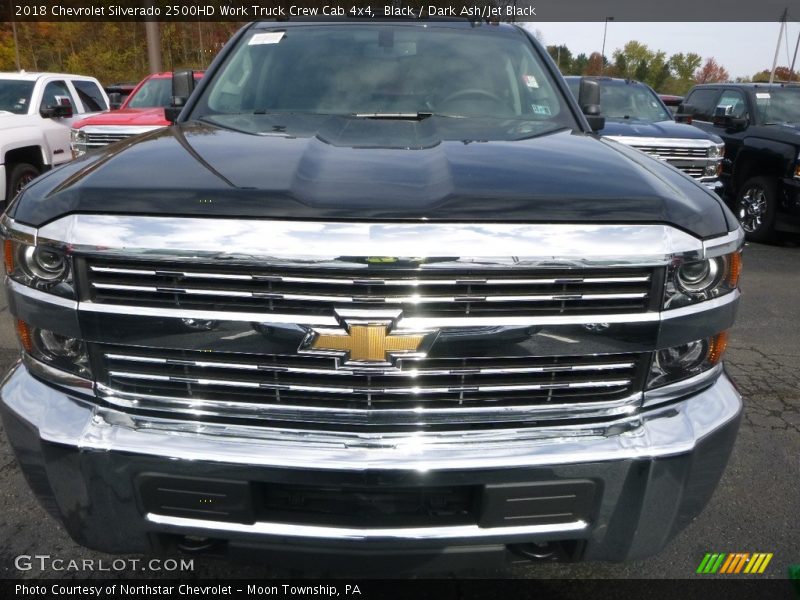Black / Dark Ash/Jet Black 2018 Chevrolet Silverado 2500HD Work Truck Crew Cab 4x4