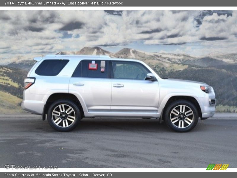 Classic Silver Metallic / Redwood 2014 Toyota 4Runner Limited 4x4