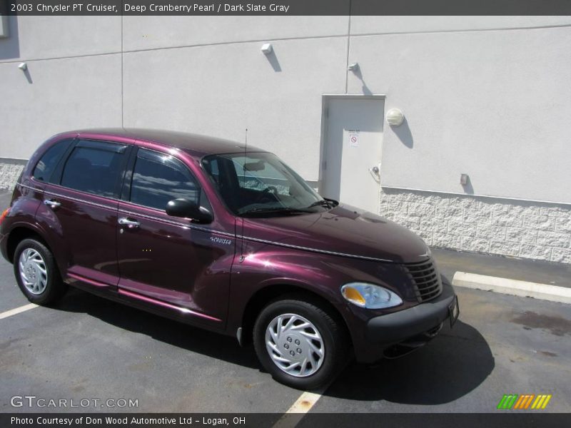 Deep Cranberry Pearl / Dark Slate Gray 2003 Chrysler PT Cruiser