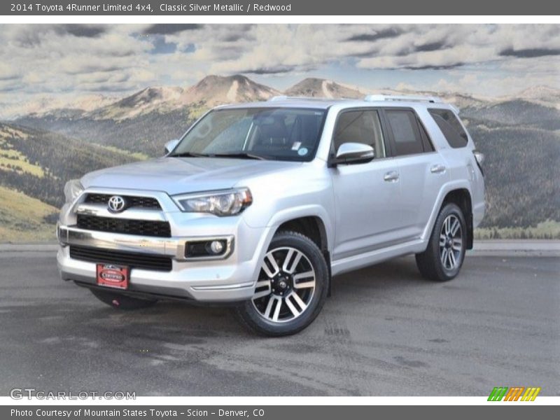 Classic Silver Metallic / Redwood 2014 Toyota 4Runner Limited 4x4