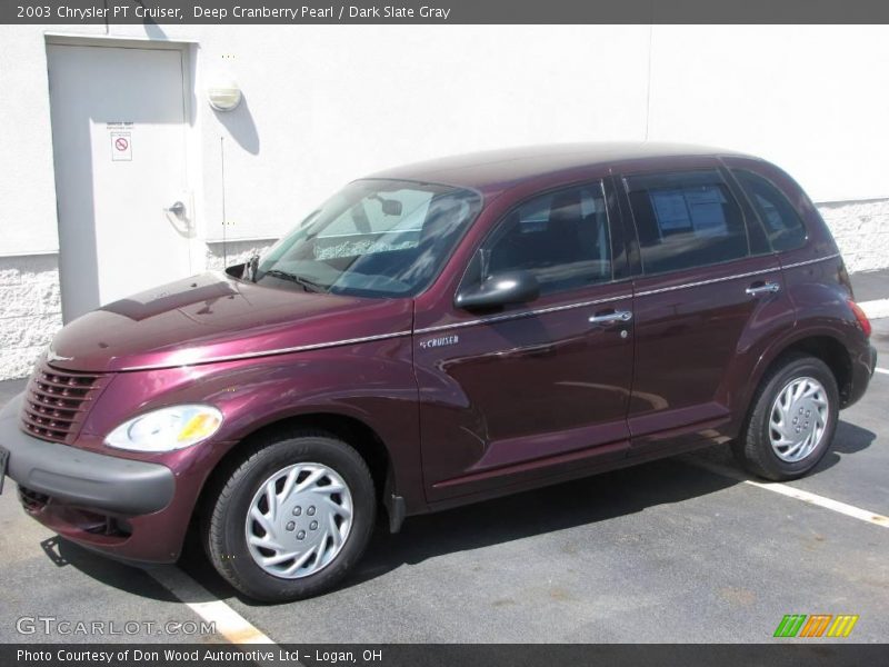 Deep Cranberry Pearl / Dark Slate Gray 2003 Chrysler PT Cruiser