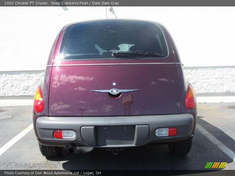 Deep Cranberry Pearl / Dark Slate Gray 2003 Chrysler PT Cruiser