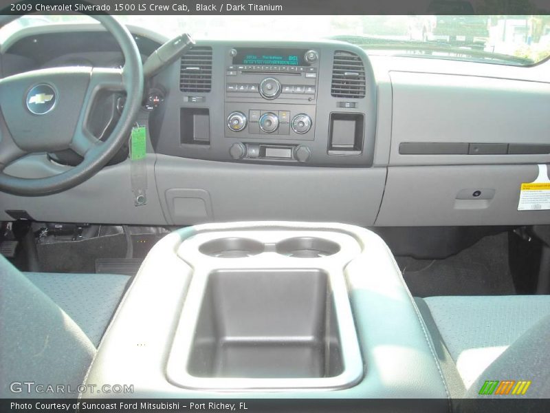 Black / Dark Titanium 2009 Chevrolet Silverado 1500 LS Crew Cab