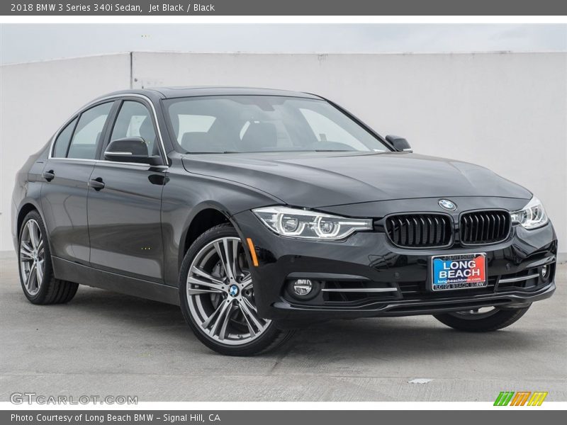 Jet Black / Black 2018 BMW 3 Series 340i Sedan
