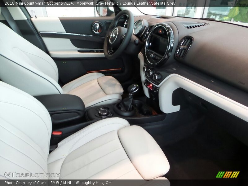  2018 Countryman Cooper S ALL4 Lounge Leather/Satellite Grey Interior