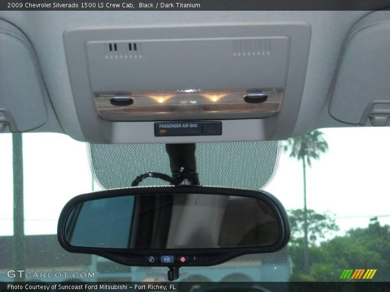 Black / Dark Titanium 2009 Chevrolet Silverado 1500 LS Crew Cab