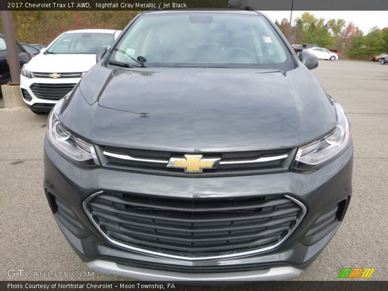 Nightfall Gray Metallic / Jet Black 2017 Chevrolet Trax LT AWD
