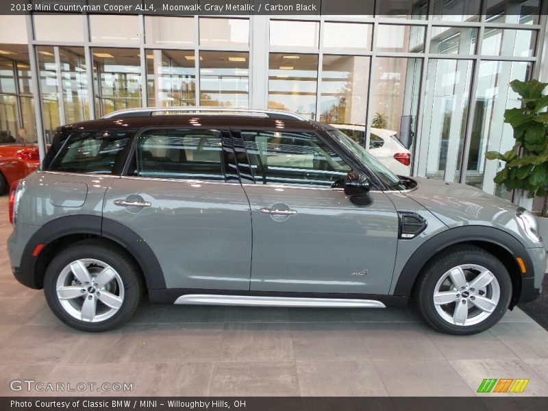 Moonwalk Gray Metallic / Carbon Black 2018 Mini Countryman Cooper ALL4
