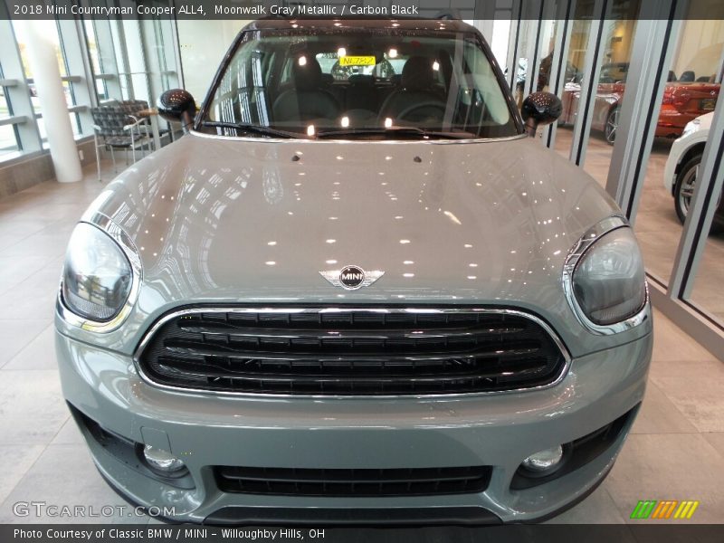 Moonwalk Gray Metallic / Carbon Black 2018 Mini Countryman Cooper ALL4