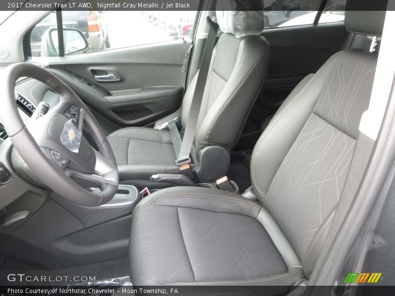 Nightfall Gray Metallic / Jet Black 2017 Chevrolet Trax LT AWD