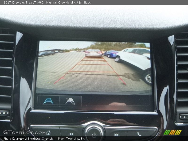 Nightfall Gray Metallic / Jet Black 2017 Chevrolet Trax LT AWD