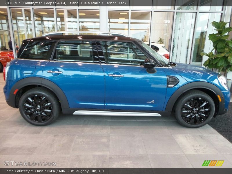  2018 Countryman Cooper ALL4 Island Blue Metallic