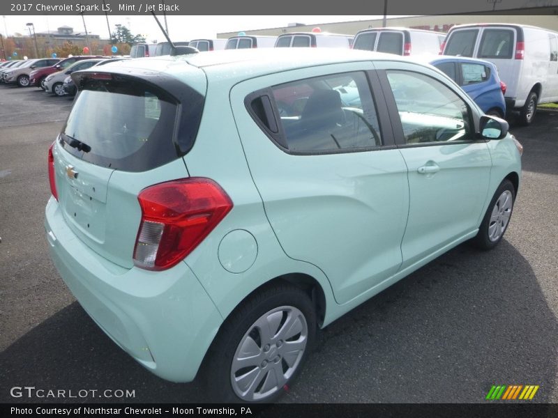 Mint / Jet Black 2017 Chevrolet Spark LS