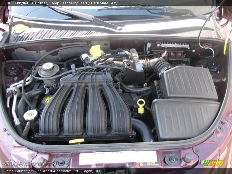 Deep Cranberry Pearl / Dark Slate Gray 2003 Chrysler PT Cruiser