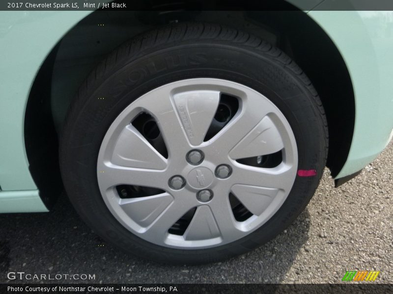 Mint / Jet Black 2017 Chevrolet Spark LS