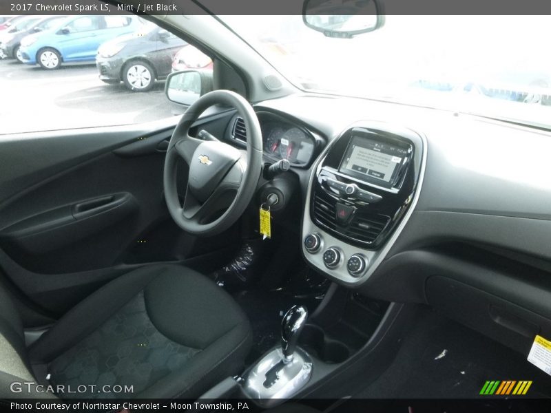 Mint / Jet Black 2017 Chevrolet Spark LS