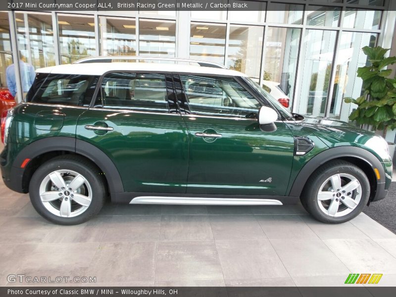 British Racing Green II Metallic / Carbon Black 2017 Mini Countryman Cooper ALL4