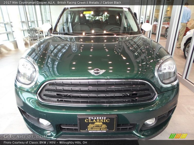 British Racing Green II Metallic / Carbon Black 2017 Mini Countryman Cooper ALL4