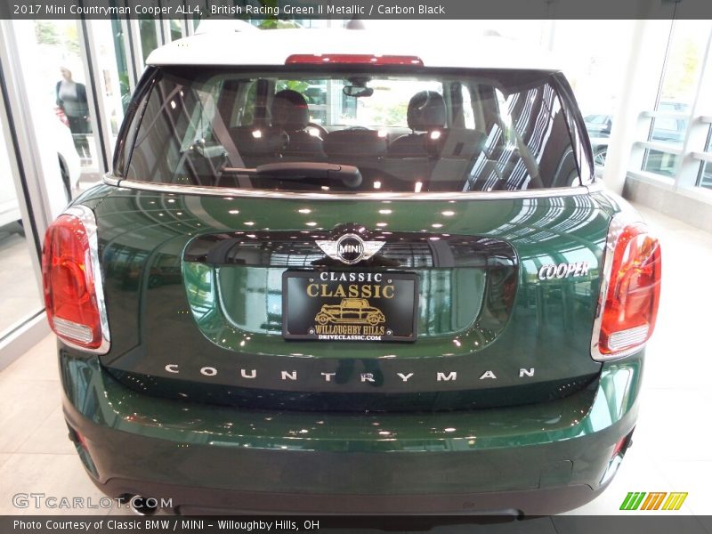 British Racing Green II Metallic / Carbon Black 2017 Mini Countryman Cooper ALL4