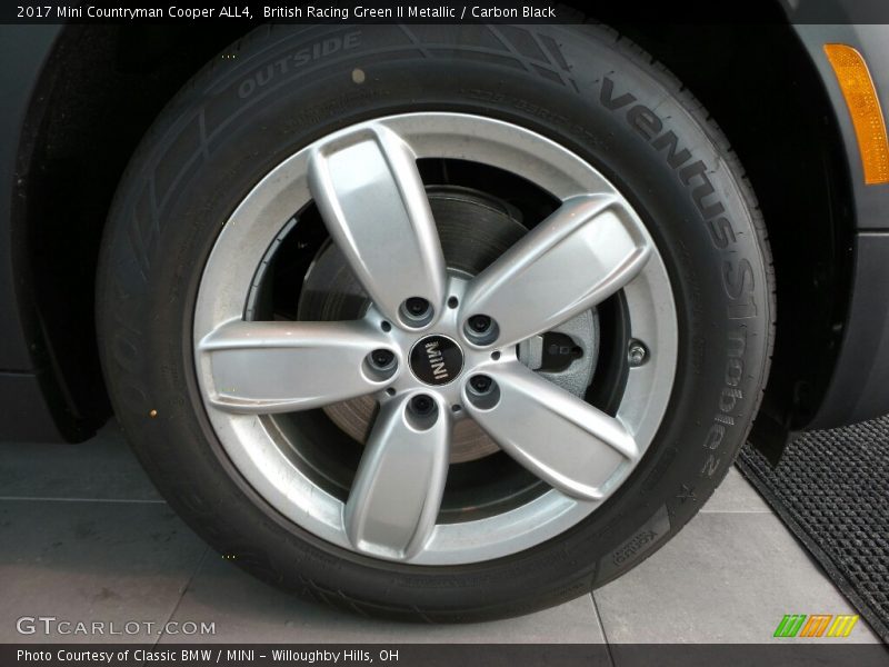 British Racing Green II Metallic / Carbon Black 2017 Mini Countryman Cooper ALL4
