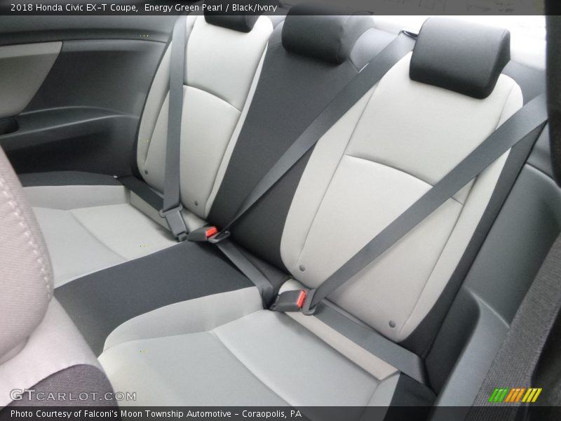 Rear Seat of 2018 Civic EX-T Coupe