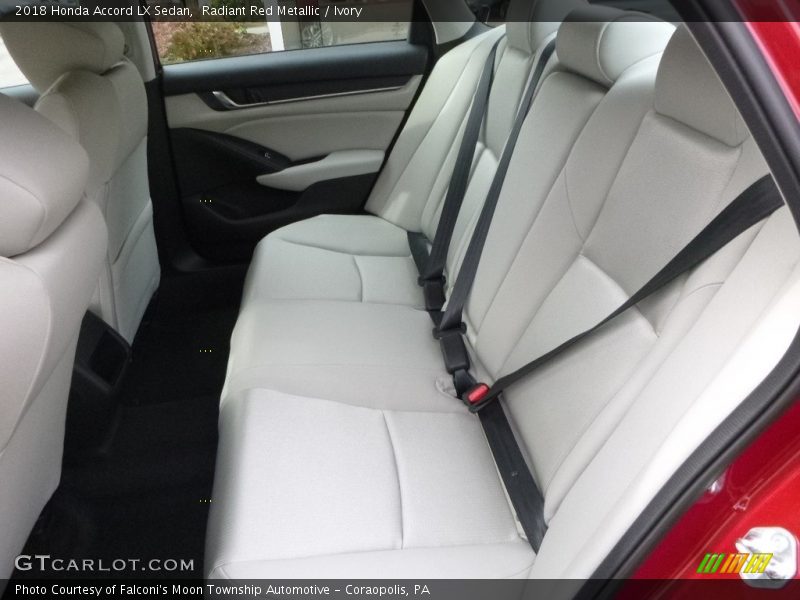Radiant Red Metallic / Ivory 2018 Honda Accord LX Sedan
