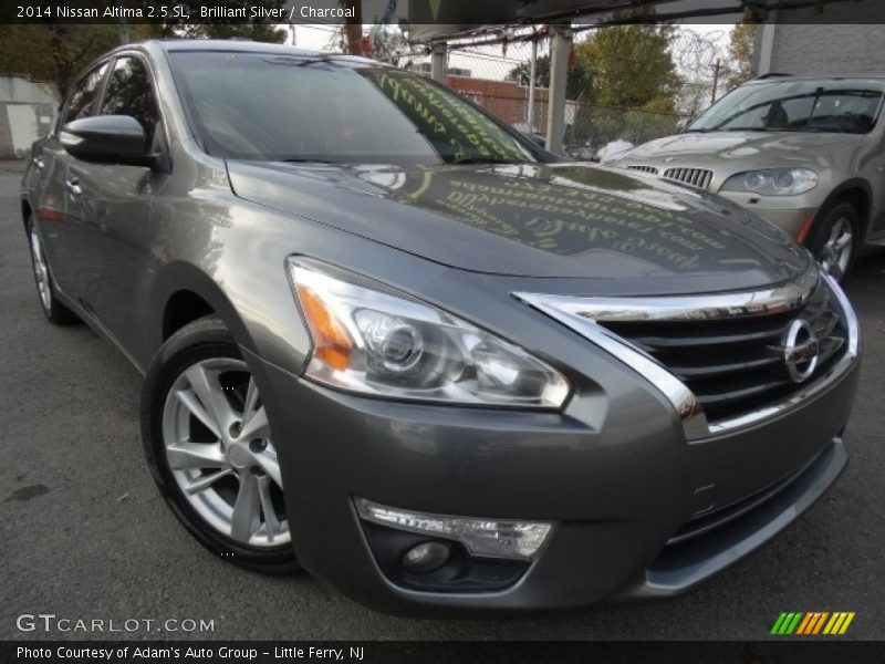 Brilliant Silver / Charcoal 2014 Nissan Altima 2.5 SL