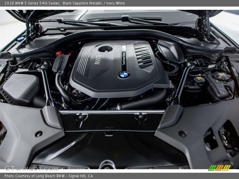  2018 5 Series 540i Sedan Engine - 3.0 Liter DI TwinPower Turbocharged DOHC 24-Valve VVT Inline 6 Cylinder