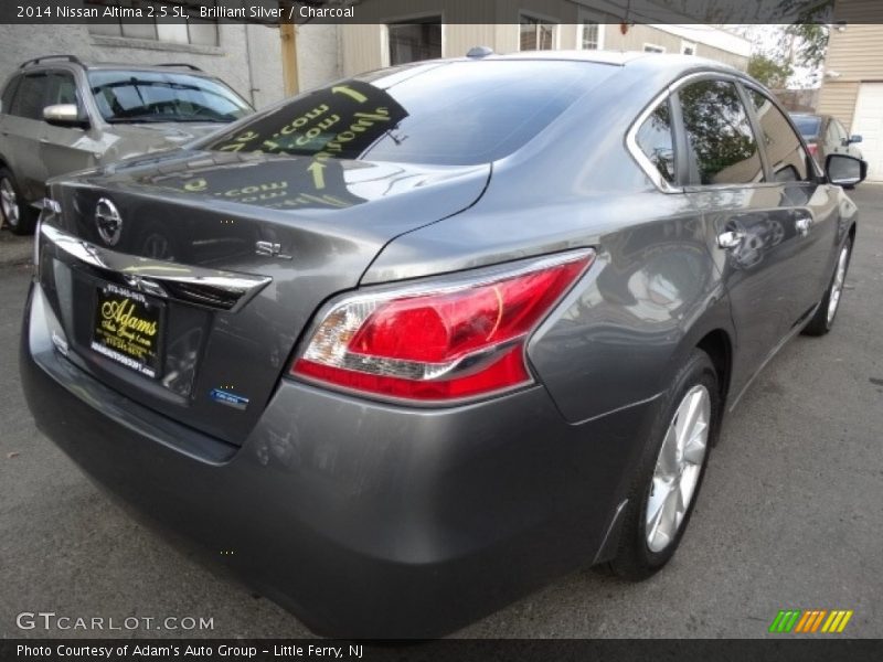 Brilliant Silver / Charcoal 2014 Nissan Altima 2.5 SL