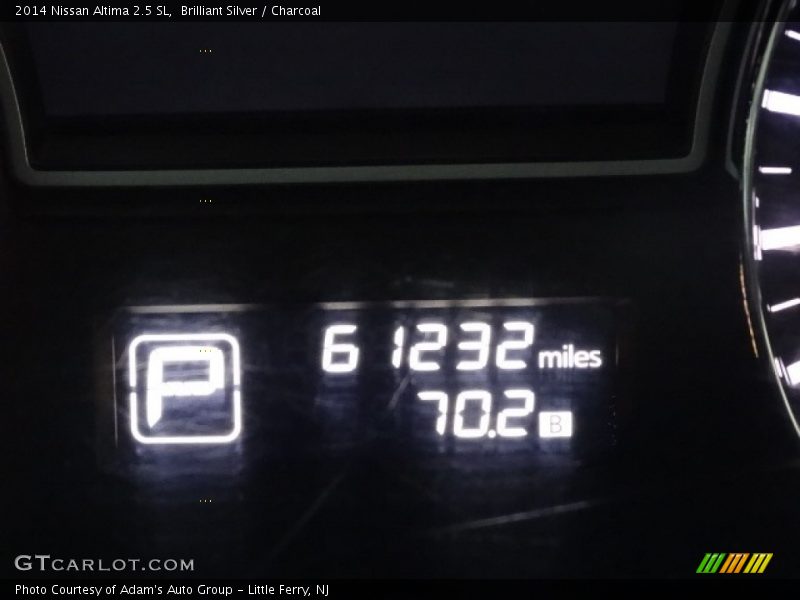 Brilliant Silver / Charcoal 2014 Nissan Altima 2.5 SL
