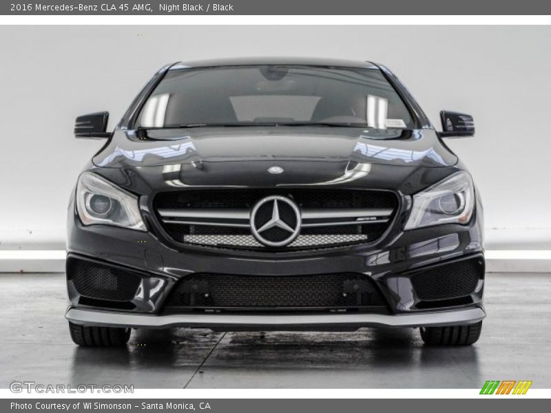 Night Black / Black 2016 Mercedes-Benz CLA 45 AMG