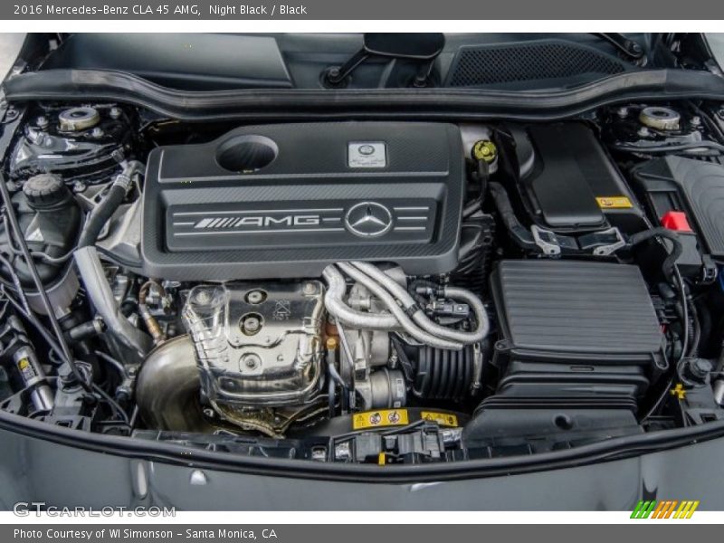 Night Black / Black 2016 Mercedes-Benz CLA 45 AMG