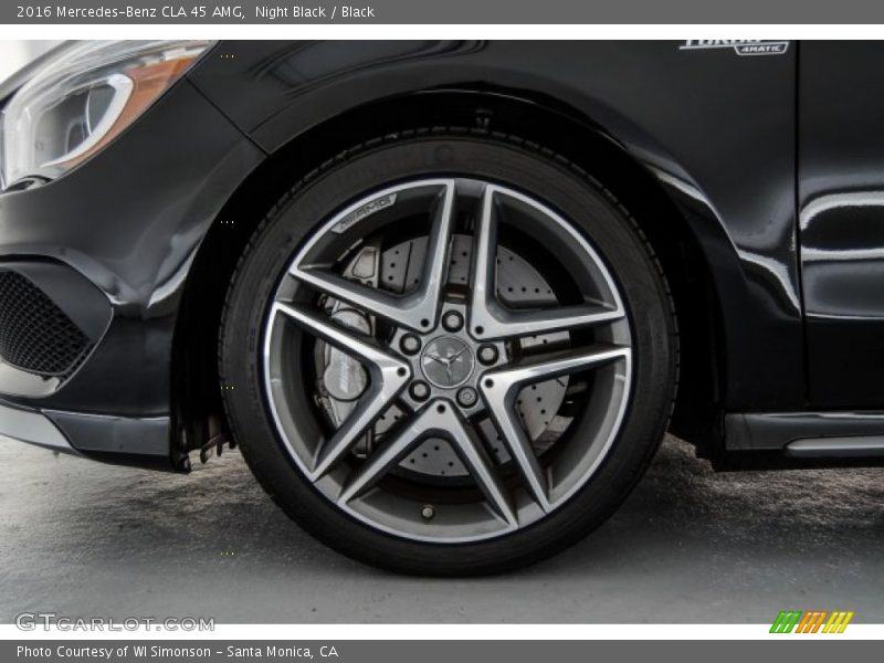 Night Black / Black 2016 Mercedes-Benz CLA 45 AMG