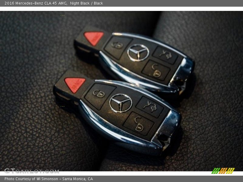Night Black / Black 2016 Mercedes-Benz CLA 45 AMG