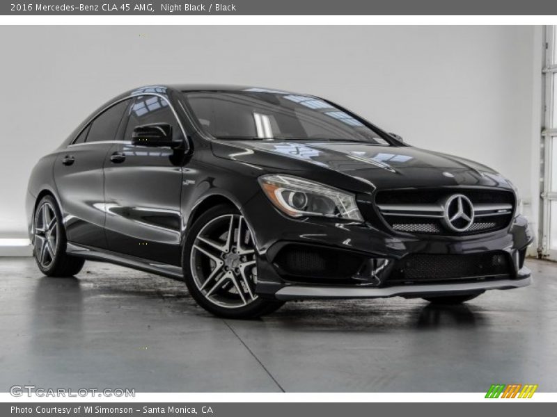 Night Black / Black 2016 Mercedes-Benz CLA 45 AMG