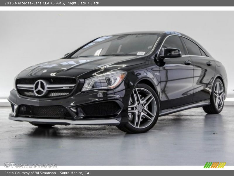 Night Black / Black 2016 Mercedes-Benz CLA 45 AMG